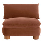 ComfyTrio 3 Seater Teak Wood Sofa