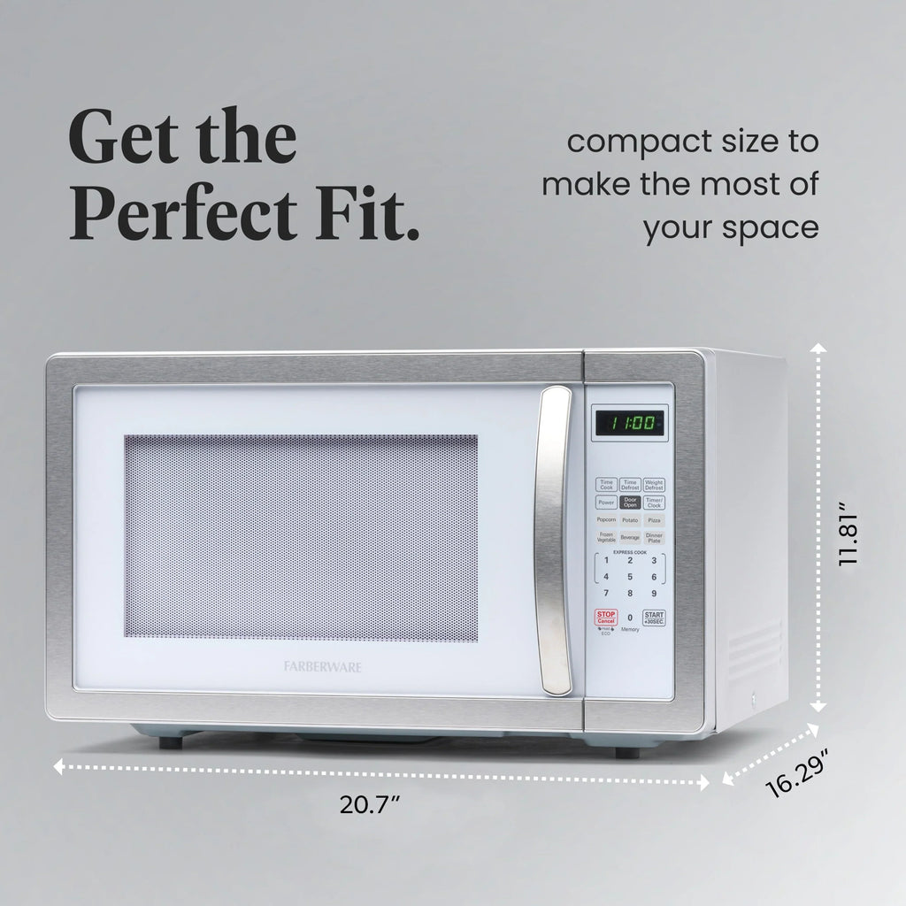 Farberware Classic 1.1 Cu. Ft. 1000-Watt Microwave Oven