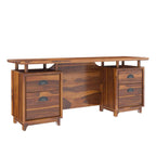 Nismaaya Acco Solid Wood Large Home Office Modern Executive Desk