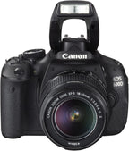 Canon EOS 600D Appareil photo numérique Reflex 18 Mpix Kit Objectif 18-55mm IS II Noir
