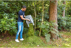 BLACK+DECKER BEMW471ES, Cortacésped eléctrico 1.600W 38 cm, Anchura de Corte de 38 cm, 6 Alturas Ajustables de Corte de 20, 30, 40, 50, 60 y 70 mm, Mango EASYSTEER de 3 Posiciones