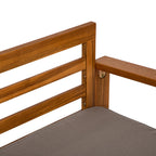 Conjunto de Jardín Rinconera + Mesa de Madera de Acacia, Bali