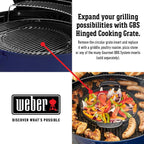 Weber Master-Touch 14516001 Barbecue au charbon de bois, bleu océan profond