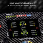 Thrustmaster Formula Wheel Add-On Ferrari SF1000 Edition - Volant de course hautes performances avec écran LED pour PC, PS4, PS5, PS5 Pro, Xbox One et Xbox Series X|S