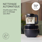 Panasonic MX-HG4401KXE Blender Chauffant, 1.2L, 800W, Chaud et Froid, 9 modes Automatiques, 10 Vitesses, Minuterie, Maintien au Chaud, Nettoyage Automatique, Noir et or Rose