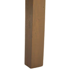 Lot de 2 chaises de salle à manger en osier naturel L 48 cm x P 56 cm x H 104 cm, style bohème côtier