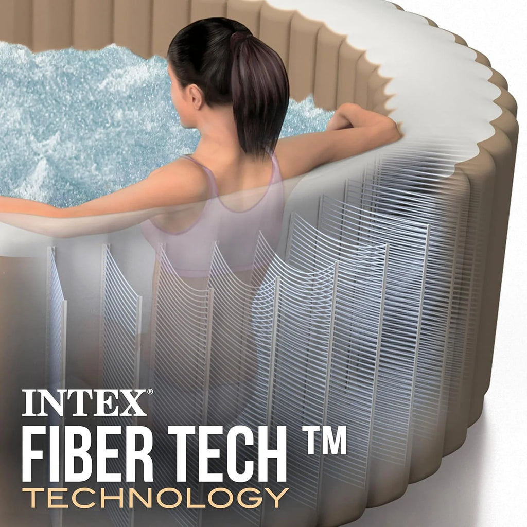 Intex Pure Spa Sahara 4 Places 28426EX Beige