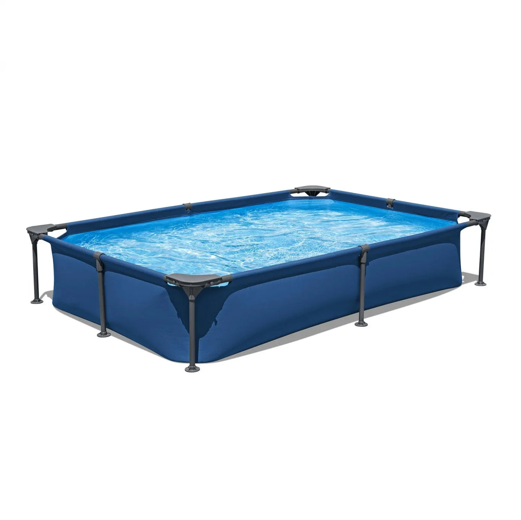 Piscina Rectangular Tubular 221x150x43 cm Fidji