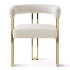 Expandable Round to Oval Dining Table Set with 4 Velvet Armchairs, Modern Pedestal Design, Seats Up to 8 People-Panipeachy
