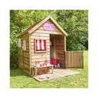 Casita Infantil De Madera Con Banco Heidi Soulet