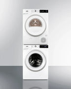 Summit 24" Washer/Heat Pump Dryer Combination Complete Laundry Station