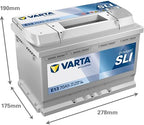Varta Black Dynamic E13 Batterie Voitures, 12 V 70Ah 640 Amps (En)