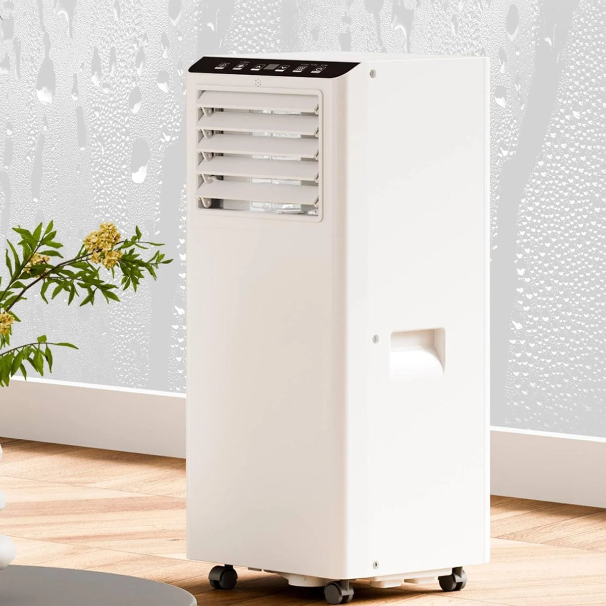 Climatiseur Mobile 7000 BTU, Mobile Klimageräte Avec Tuyau d’évacuation, Climatiseur Mobile Silencieux