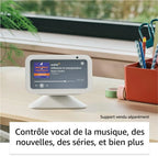 Echo Show 5 (Nouvelle génération) | Écran tactile connecté compact avec Alexa pour le contrôle de votre maison connectée et bien plus | Anthracite