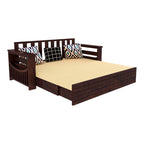 Nismaaya Indus 3 Seater Sofa Cum Bed Sheesham Wood