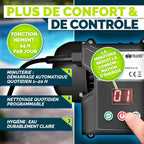 tillvex® Système de Filtre à Sable 13 200L/h jusqu'à 40 000L + 1200g Boules Filtre | 7 Fonctions & Adaptateur 2en1 Ø32-38mm | Filtre piscine & indicateur de pression (Vert, Avec minuterie)
