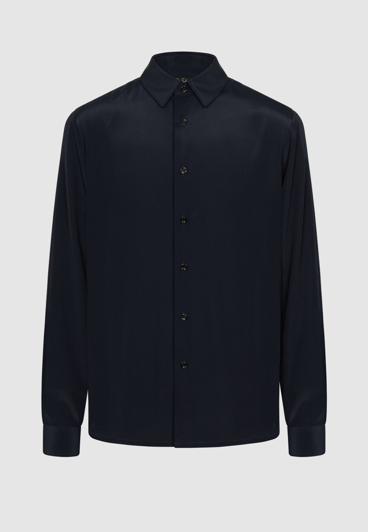 Chemise en crêpe fluide noir