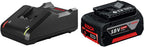 BOSCH Kit 18V BK602BAG (GDX 18V-180 + GBH 18V-21 + GKS 18V-57 + GST 18 V-LI S + GWS 18-125 V-LI + GSR 18V-60 C +3 Batteries de 5,0 Ah + Chargeur + 2 Sacs)