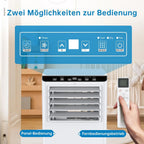 Climatiseur Mobile 7000 BTU, Mobile Klimageräte Avec Tuyau d’évacuation, Climatiseur Mobile Silencieux