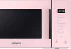 Samsung MG23T5018CP Four à micro-ondes, 23 L, 1100 W, Air Fry, avec plateau doreur, verre design, poudre