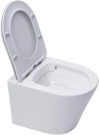 WC Suspendu Pack Complet Accessoires - Pack WC Grohe Bâti autoportant, WC SAT Infinitio sans bride, Plaque chrome, Abattant WC,Cuvette Toilette, Chasse d'eau Wc, Mécanisme