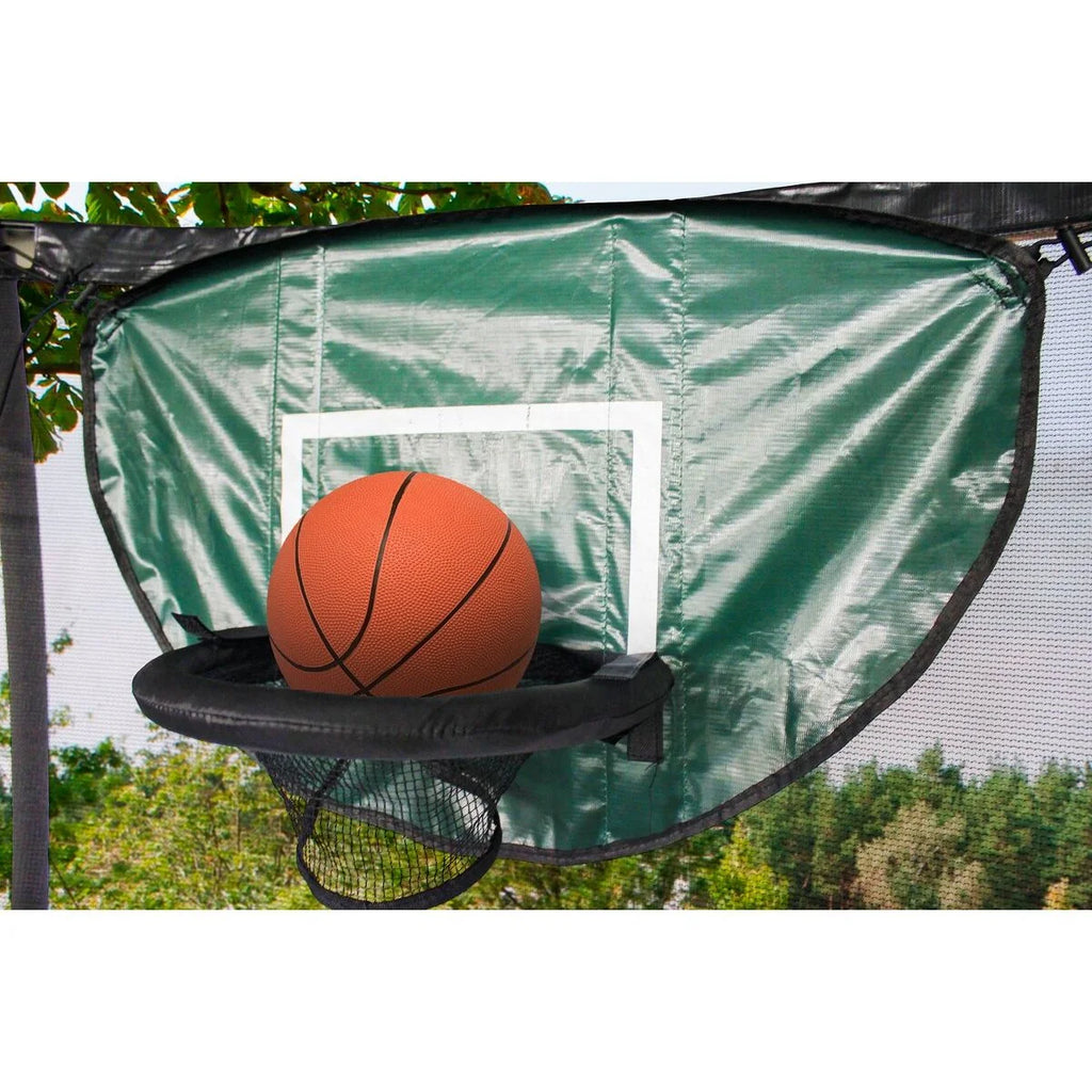 Aro De Baloncesto Universal Para Trampolín "loopy" - Verde