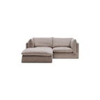 Nismaaya Mia Modular Sofa Sand 2 Seater with Ottoman
