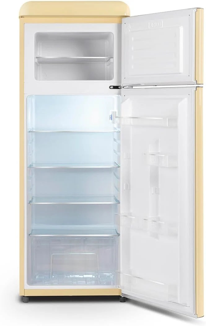 SCHNEIDER Réfrigérateur congélateur haut SCDD208VCR