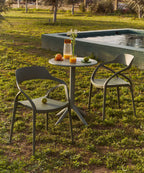 Silla de Polipropileno con Reposabrazos Grace