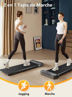 Walkingpad Z1 tapis de marche pliable, LED, télécommande, vitesse 1–6km/h