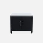 Cocina Exterior De Acero, 80cm, Negro