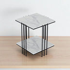 Elegant Thicken Sintered Stone Square Side Table