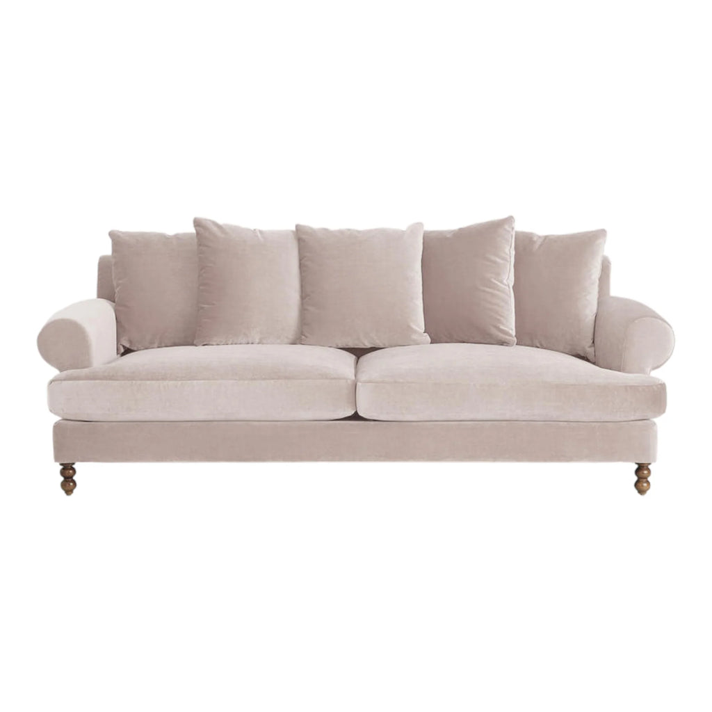 Josea 3 Seater Teak Wood Sofa