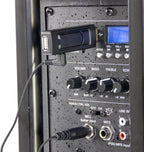 Pack Sono 2200W - Enceintes 12" + Caisson 15" + Pieds + Micro UHF - USB/Bluetooth + câbles