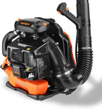 Fuxtec souffleur feuilles pro dos thermique FX-LBP165T, 334km/h, 65.1cm³