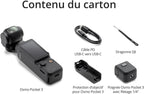 DJI Osmo Pocket 3, digital camera vlog CMOS 1'' et Vidéo 4K/120 ips, Stabilisation à 3 axes, MAP rapide,Suivi Facial/Objets,Écran tactile rotatif 2",petite Cam. Vidéo pour Photographie,YouTube