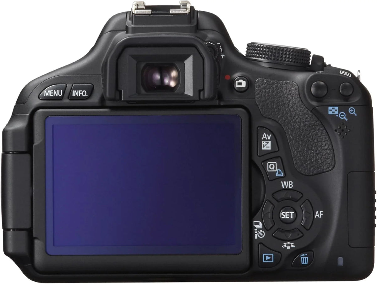 Canon EOS 600D Appareil photo numérique Reflex 18 Mpix Kit Objectif 18-55mm IS II Noir
