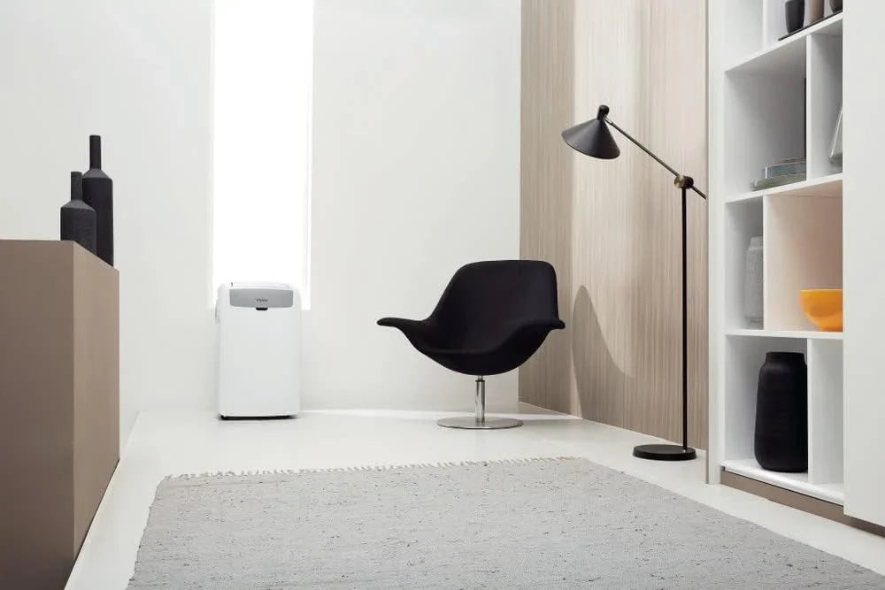 Whirlpool climatiseur mobile PACW212CO, 12000BTU, blanc