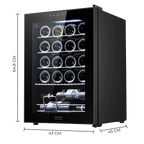 Bolero GrandSommelier 2050 Black Compressor