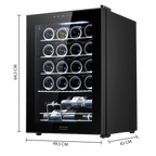 Bolero GrandSommelier 2050 Black Compressor