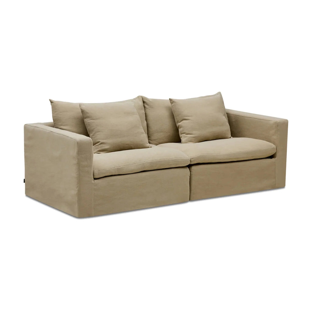 Nismaaya Cape Modular Sofa Warm Stone 2 Seater