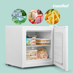 COMFEE' RCU40WH2(E) 31L Mini Congélateur, Porte Réversible, 4 Étoiles, Silencieux, pratique dans le Bureau, l'Hôtel et la Maison, Blanc