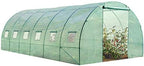 ProBache - Serre Tunnel de Jardin 18m² Verte Gamme maraîchère CRIMÉE 6x3m