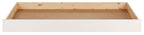 Cajón para cama Aira, de madera maciza de pino pintado en blanco