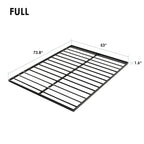 Planchette de lit en métal de 4 cm pour sommier de lit par Crown Comfort