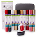 EasyPress Mini™ en color frambuesa + Paquete Esencial de Materiales para Planchar