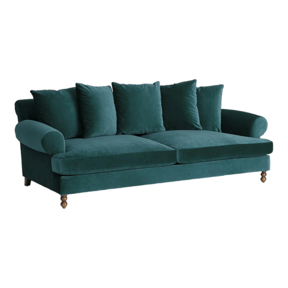 Josea 3 Seater Teak Wood Sofa