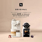 Cafetera Nespresso De'Longhi Inissia EN80.B para cápsulas Nespresso, 19 bar, apagado automático, color negro