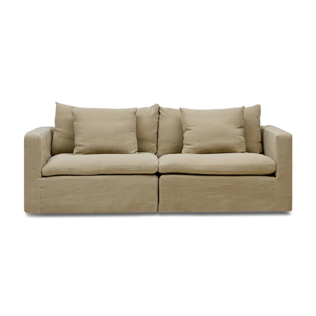 Nismaaya Cape Modular Sofa Warm Stone 2 Seater