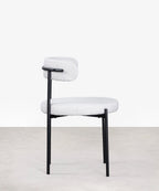 Silla de Comedor en Tela y Metal Alexia